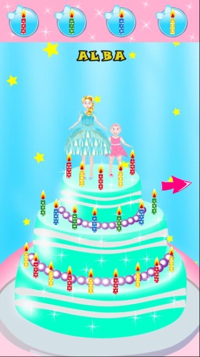 تحميل العاب صنع الكيك والبيتزا للاندرويد Princess Cake