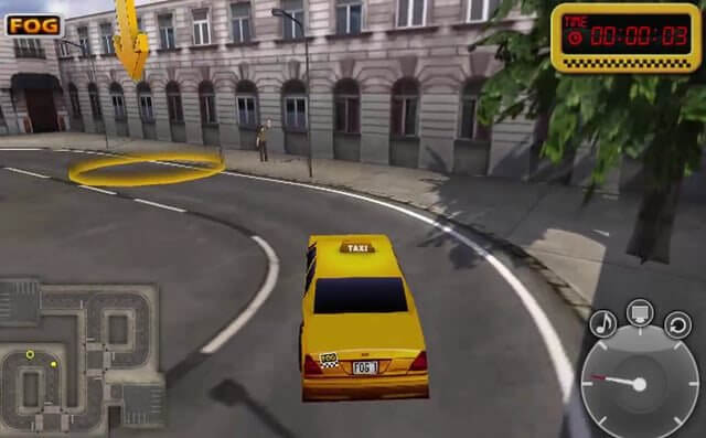 تحميل لعبة كريزي تكسي توصيل الناس مجانا Taxi Game